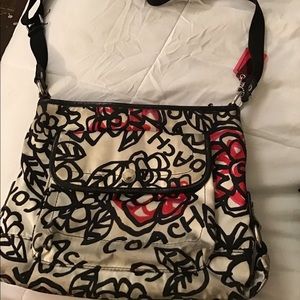 Floral coach purse